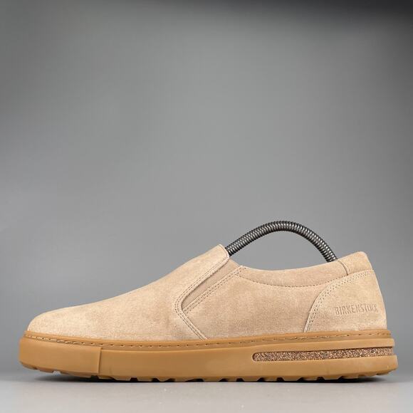 Birkenstock Oswego Men\'s EU 42 US 9 Biege Suede Slip On Shoes Casual Loafer NEW main image 5
